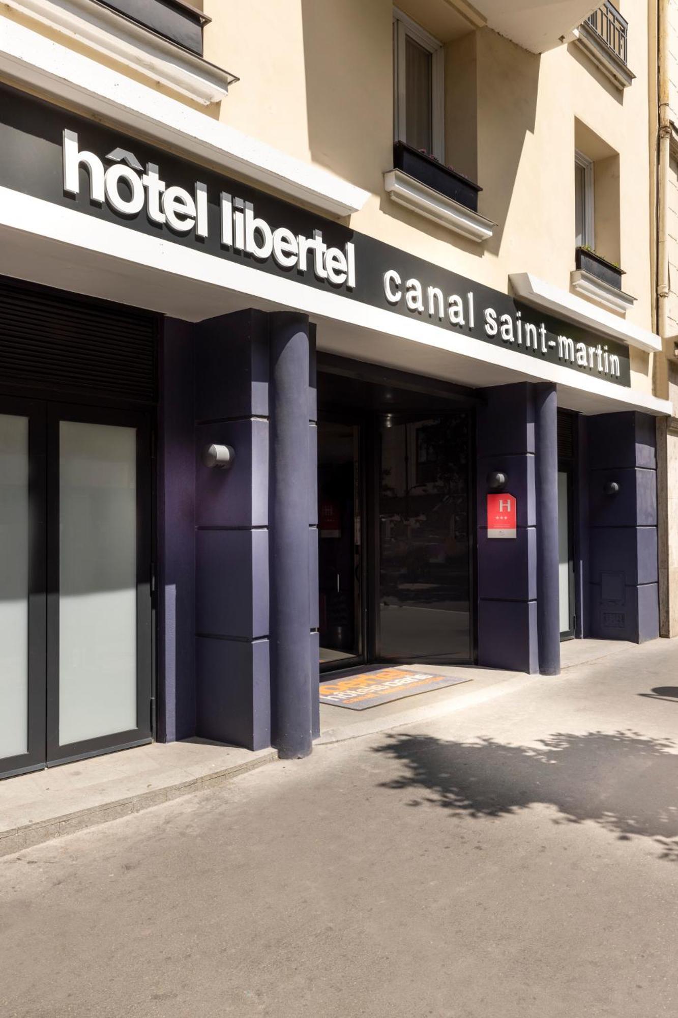 Libertel Canal Saint Martin Párizs Kültér fotó