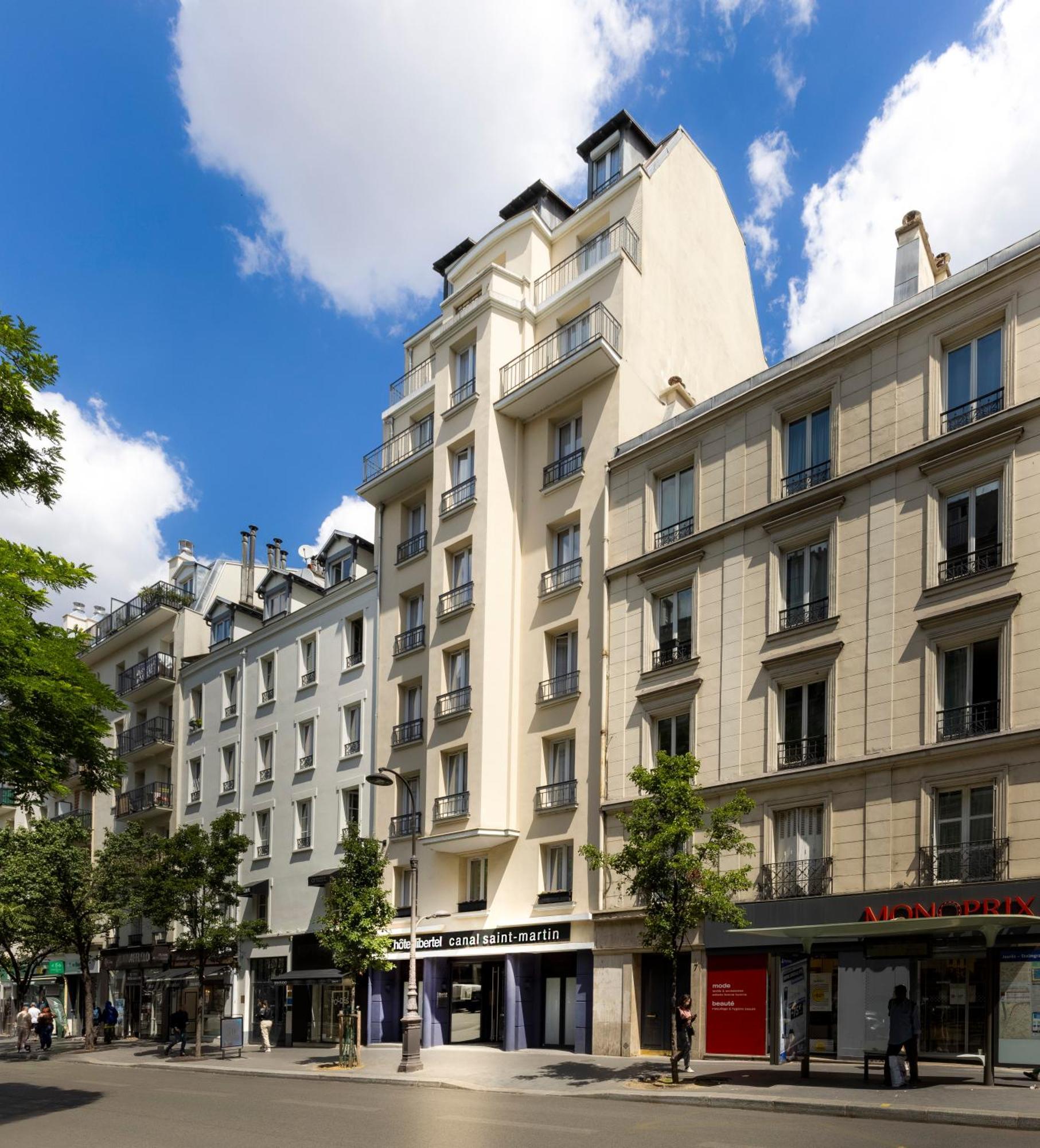 Libertel Canal Saint Martin Párizs Kültér fotó